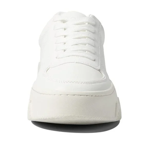 Steve Madden Sonic White Platform Sneakers Flats Shoes Multi Size New - Picture 6 of 7